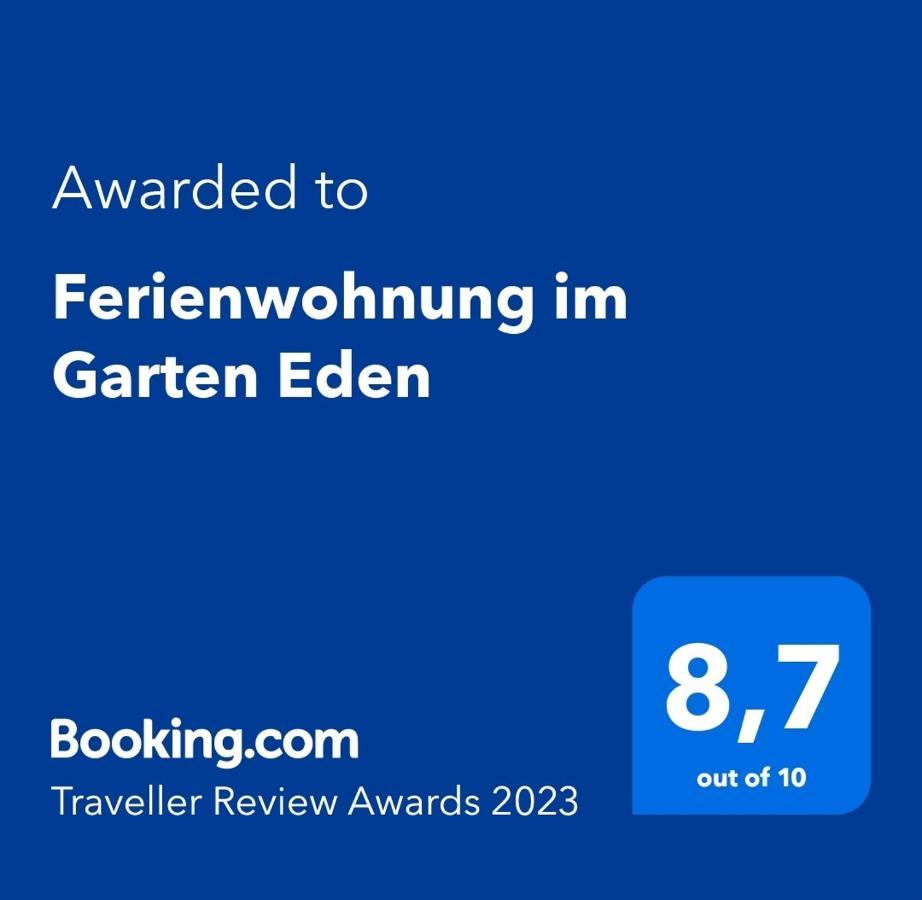 Ferienwohnung Im Garten Eden Grünberg Екстериор снимка